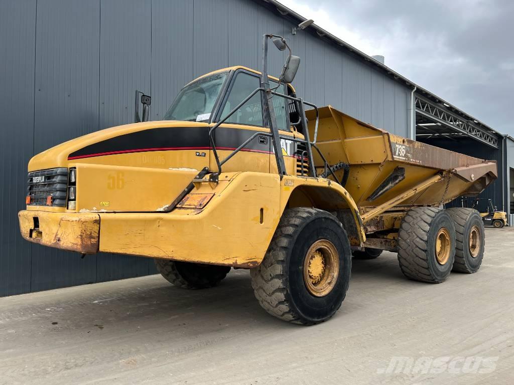 CAT 735 Tombereau articulé