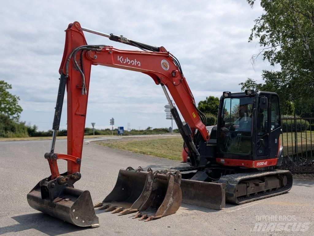 Kubota KX 080-4 Mini pelle 7t-12t