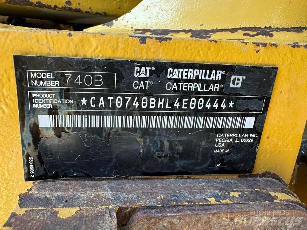 CAT 740B Tombereau articulé
