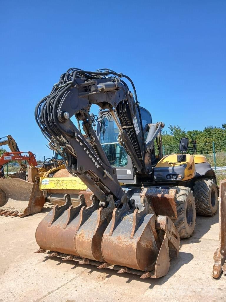 Mecalac 12 MTX Pelle sur pneus