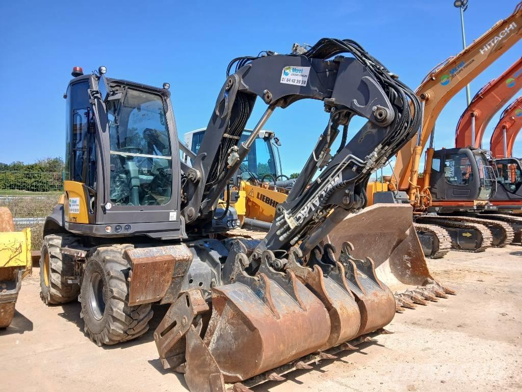 Mecalac 12 MTX Pelle sur pneus