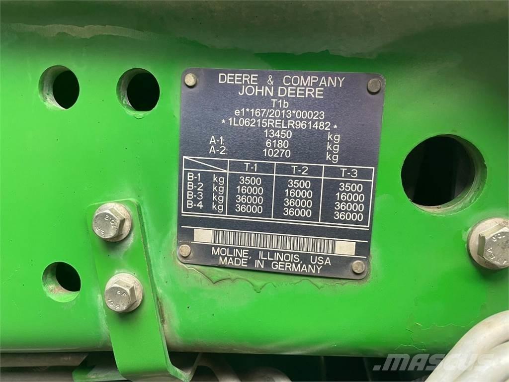 John Deere 6215R Tracteur
