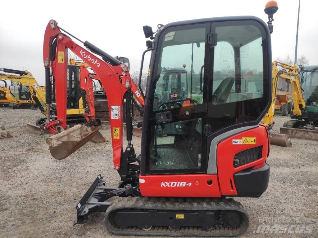 Kubota KX 018-4 Mini pelle < 7t