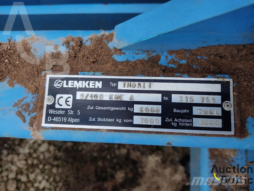 Lemken Thorit Déchaumeur, cultivateur