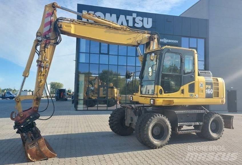 Komatsu PW160-8 Pelle sur pneus