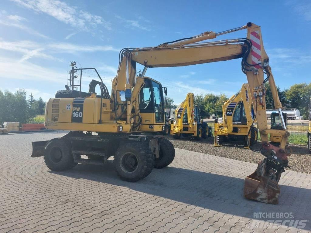 Komatsu PW160-8 Pelle sur pneus