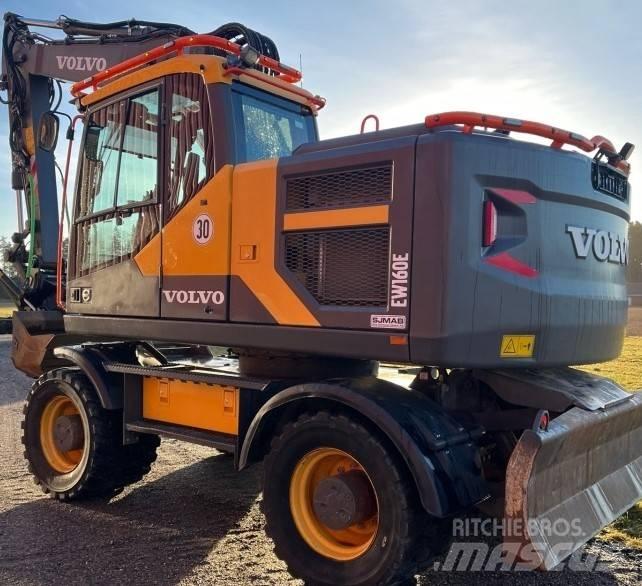 Volvo EW 160 E Pelle sur pneus