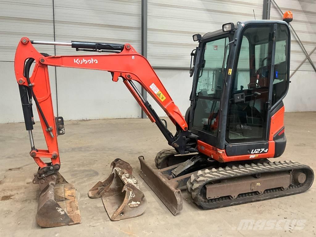 Kubota U 27-4 Mini pelle < 7t