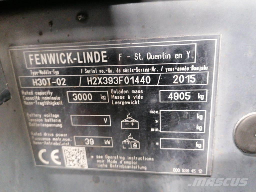 Linde H30T-02 Chariots GPL