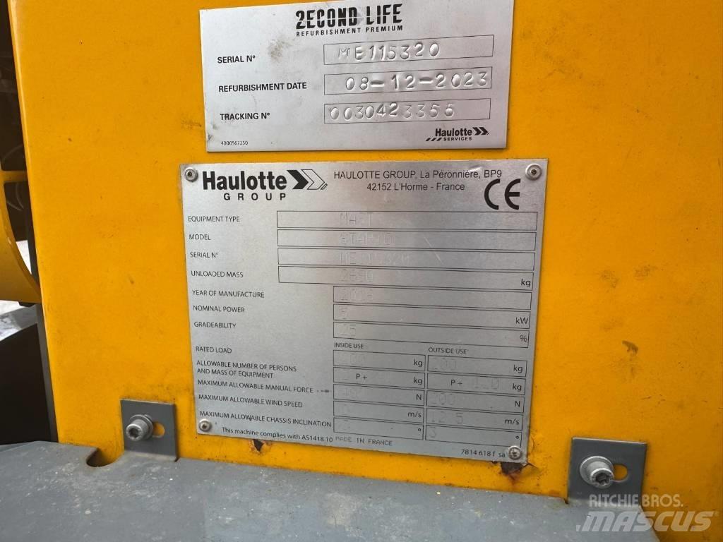 Haulotte Star 10 Mât vertical