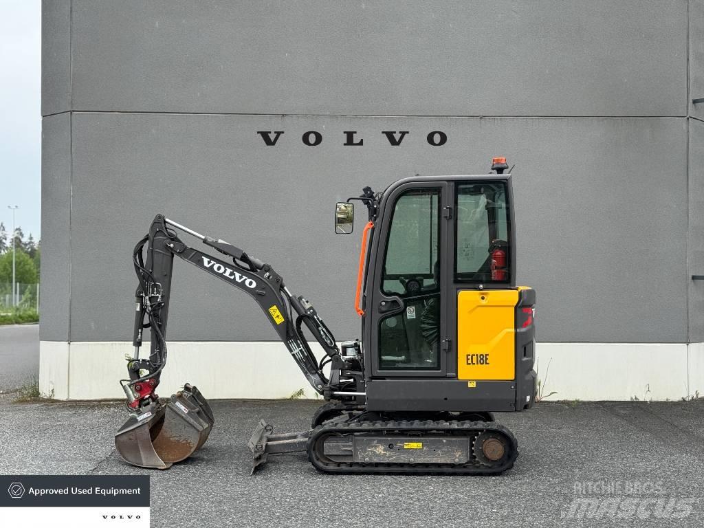 Volvo EC 18 E Mini pelle < 7t