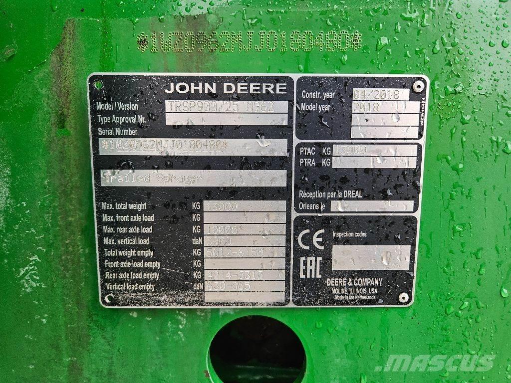 John Deere M692i Pulvérisateurs traînés