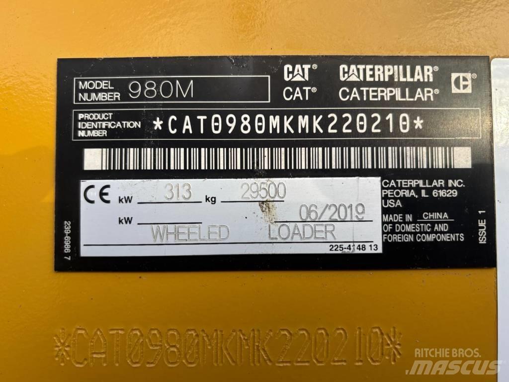 CAT 980 M Chargeuse sur pneus