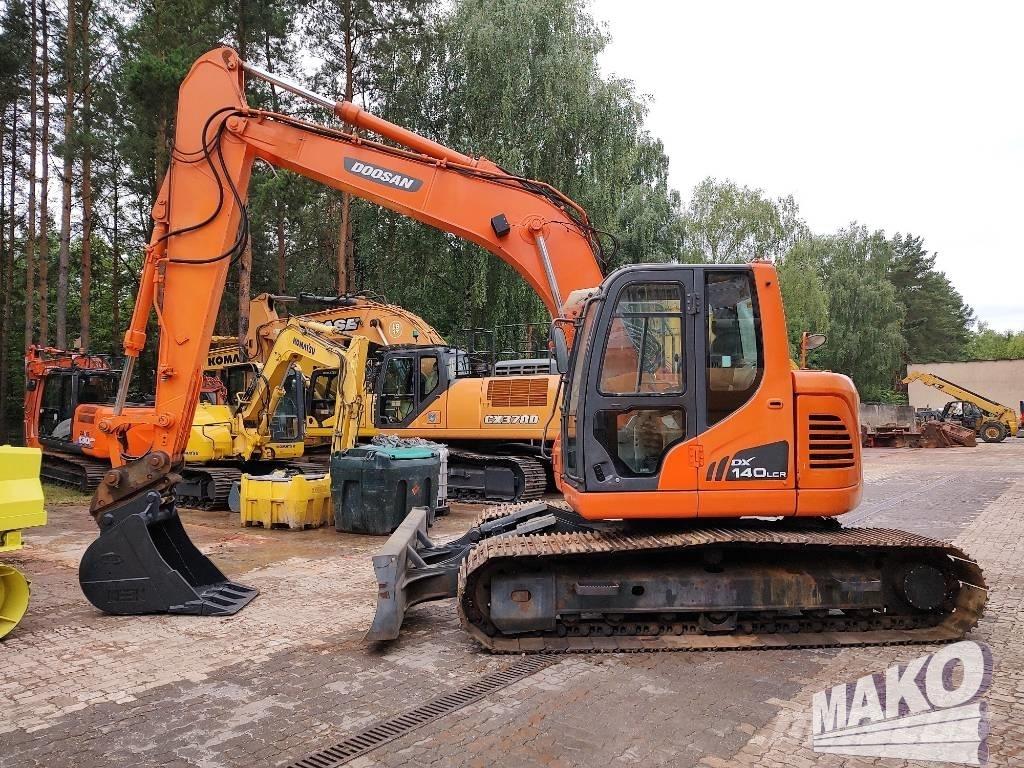Doosan DX 140 LCR Pelle sur chenilles
