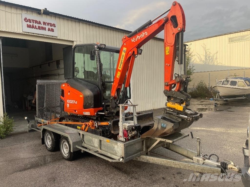 Kubota KX 027 Mini pelle < 7t