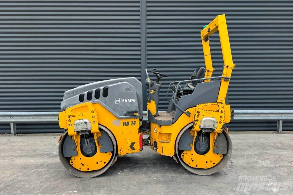Hamm HD 14 VV Rouleaux tandem