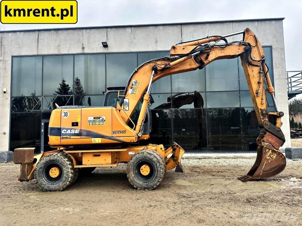 CASE WX 145 Pelle sur pneus
