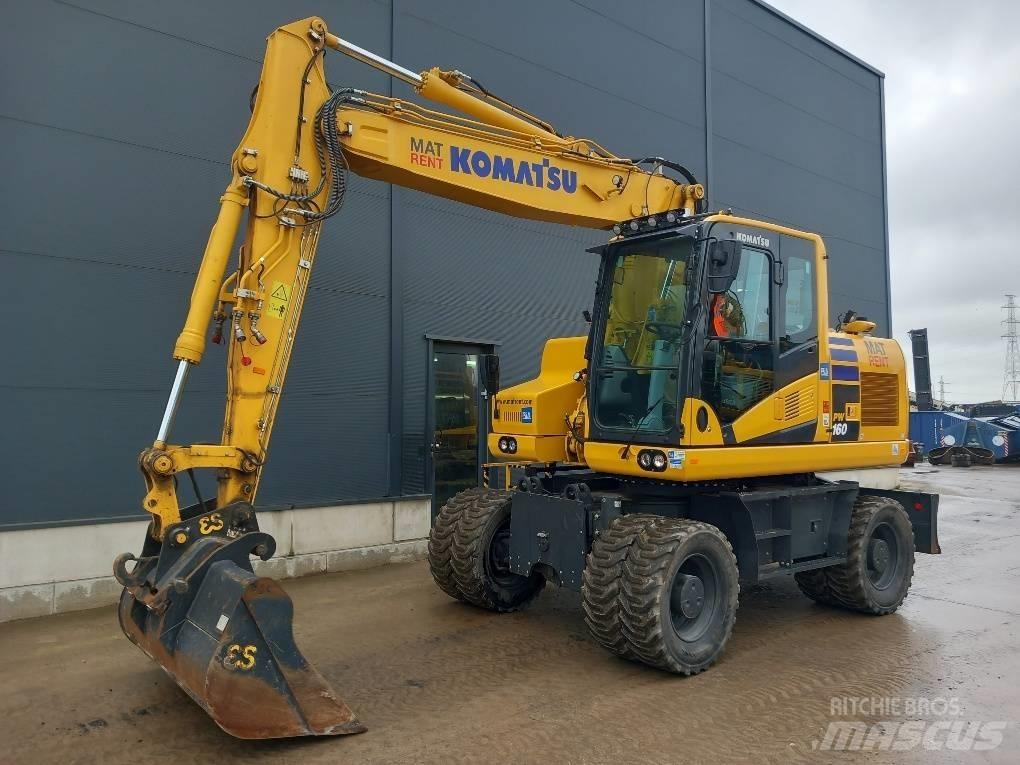 Komatsu PW180-11E0 Pelle sur pneus