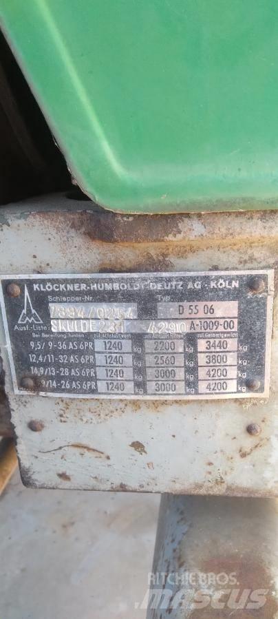 Deutz-Fahr D 5506 Tracteur