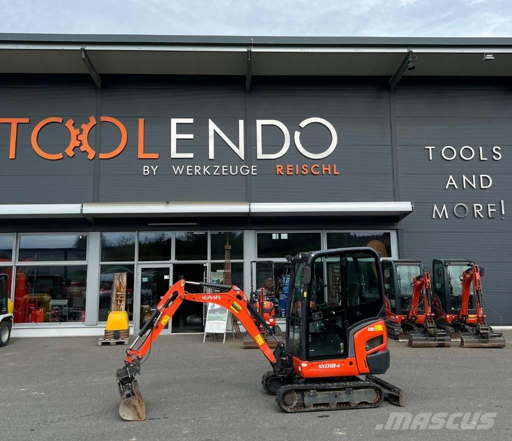 Kubota KX 018-4 Mini pelle < 7t