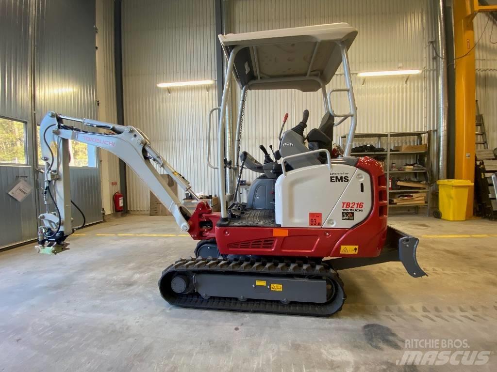 Takeuchi TB 216 A Mini pelle < 7t