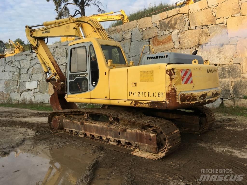 Komatsu PC210LC-6K Pelle sur chenilles