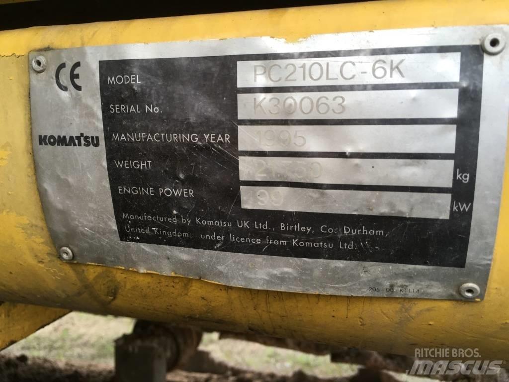 Komatsu PC210LC-6K Pelle sur chenilles