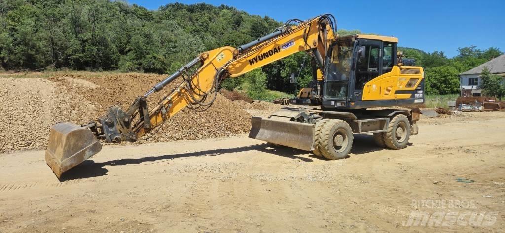 Hyundai HW 160 Pelle sur pneus