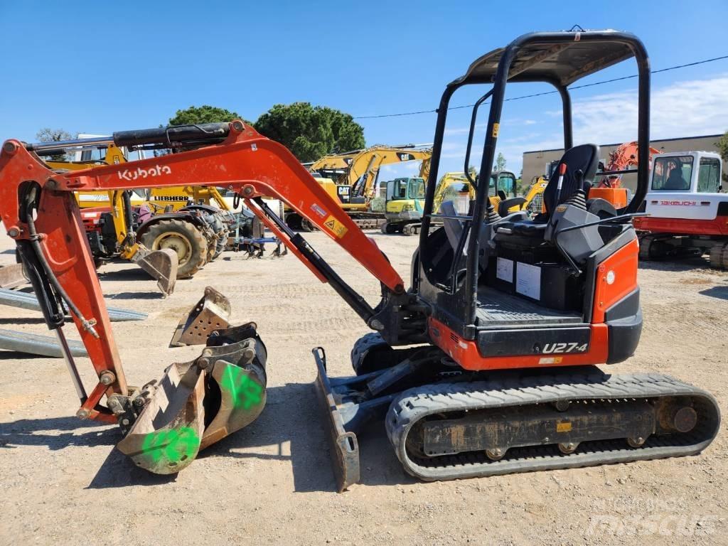 Kubota U 27-4 Mini pelle < 7t