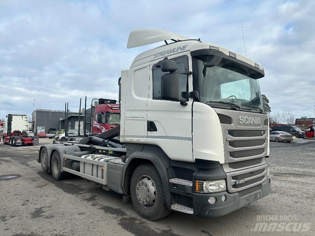 Scania R 450 6x2*4 Camion ampliroll