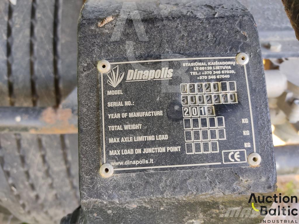 Dinapolis DPP20 Remorque benne