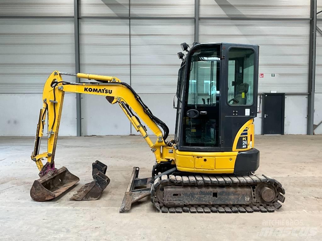 Komatsu PC 26 MR-3 Mini pelle < 7t