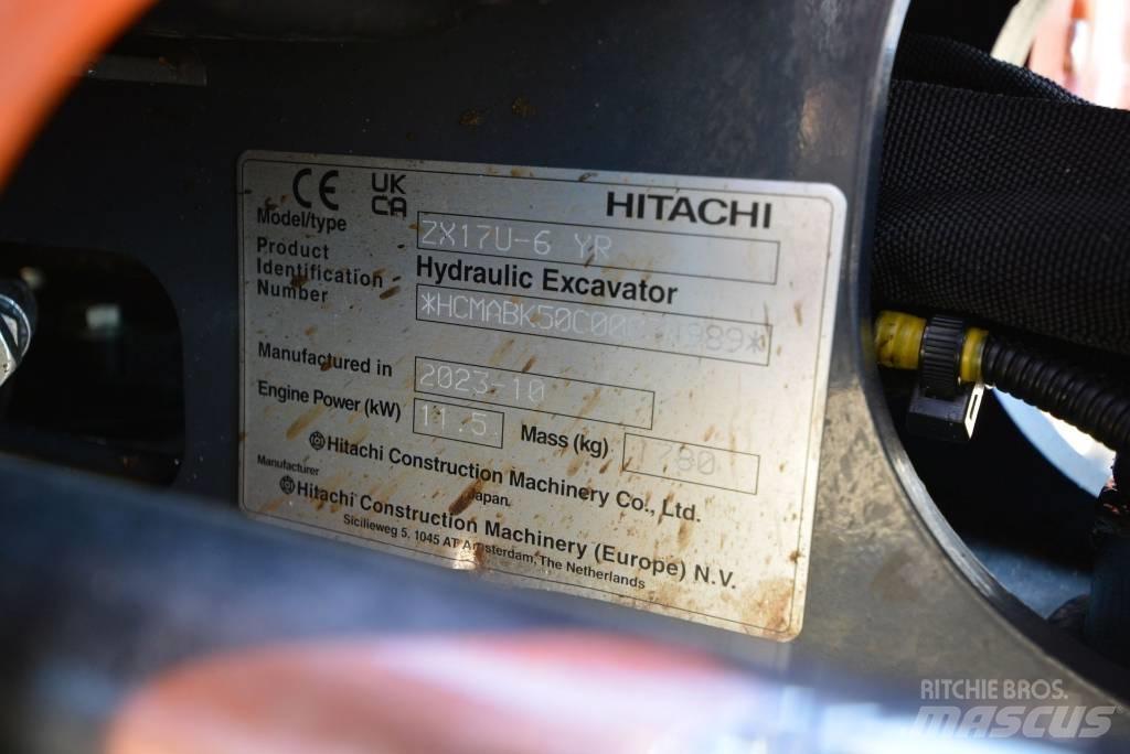Hitachi ZX 17 U-6 Mini pelle < 7t