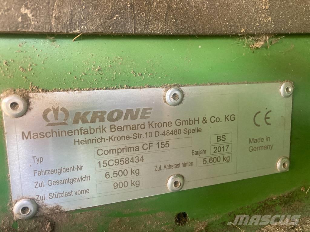 Krone CF155XC Presse à balle ronde