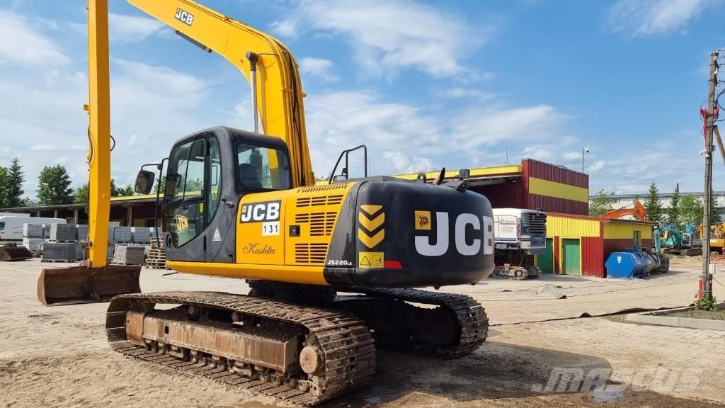 JCB JS220 EXTRA Long Pelle sur chenilles