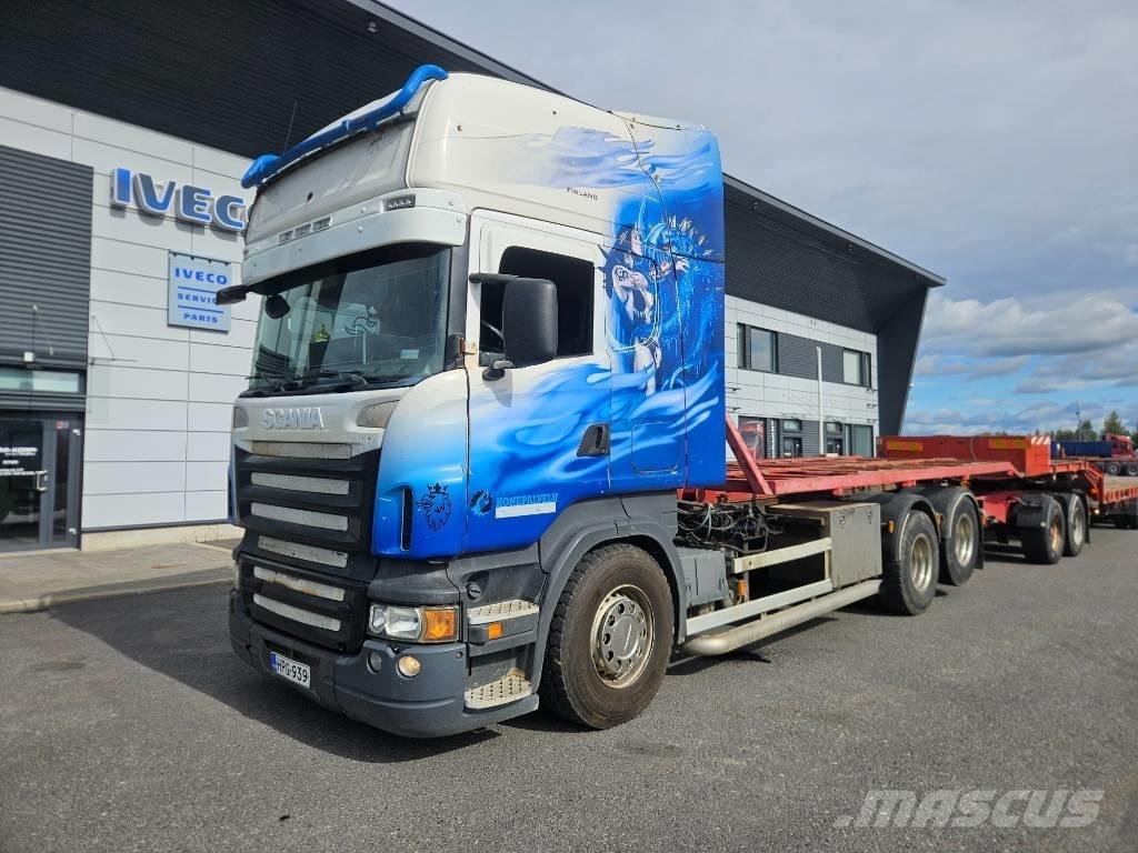Scania R580 6x2 Camion ampliroll