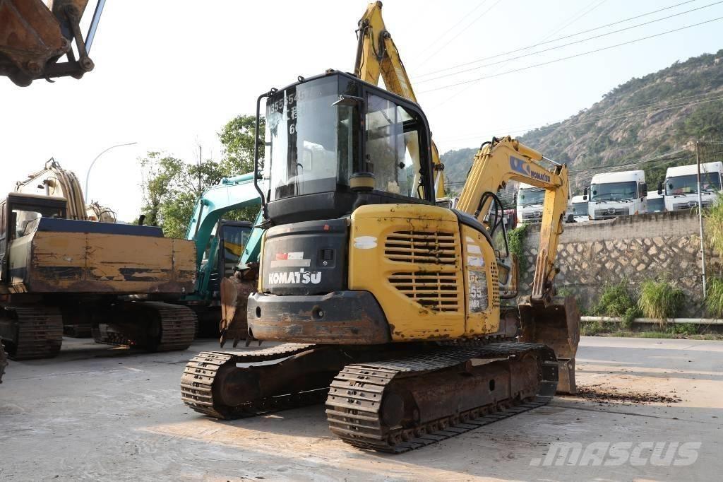 Komatsu PC 55 MR-2 Mini pelle < 7t