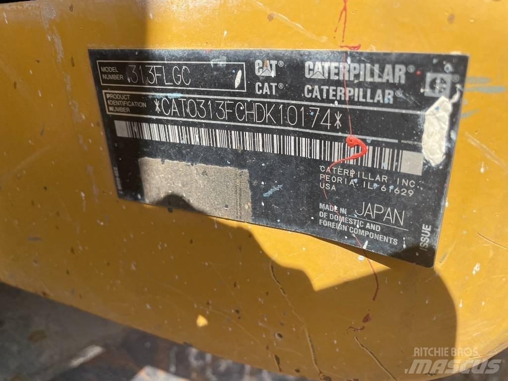 CAT 313 F LGC Pelle sur chenilles