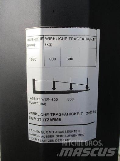 BT SWE 080L Gerbeur accompagnant