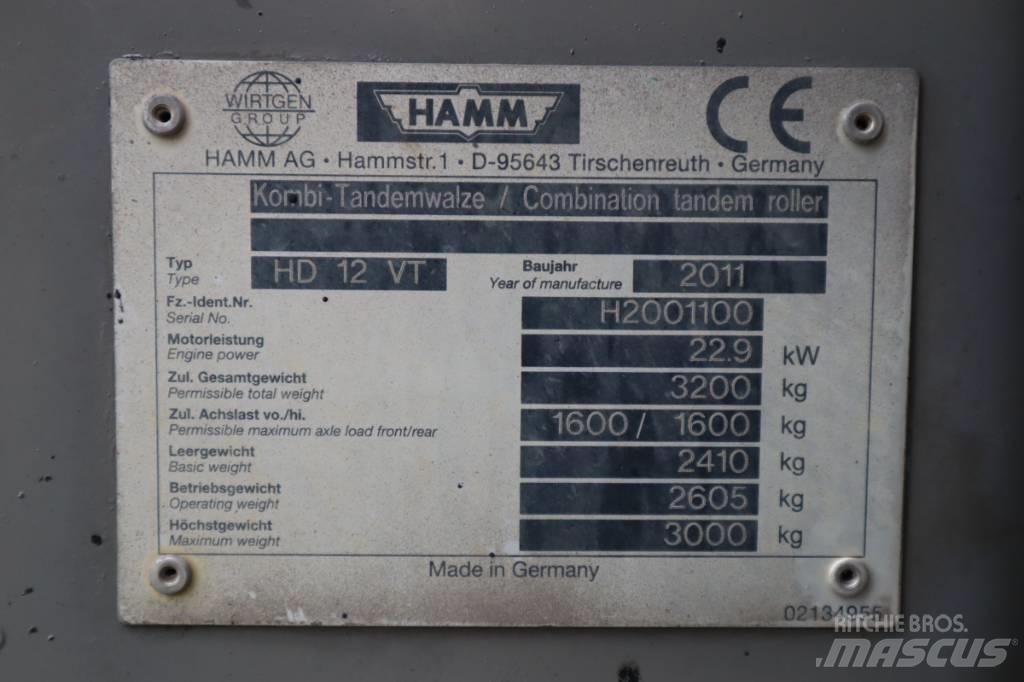 Hammar HD12VT Rouleaux monocylindre
