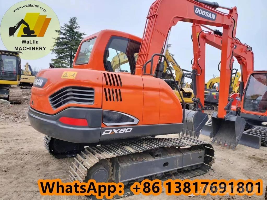 Doosan DX 80 R Mini pelle 7t-12t