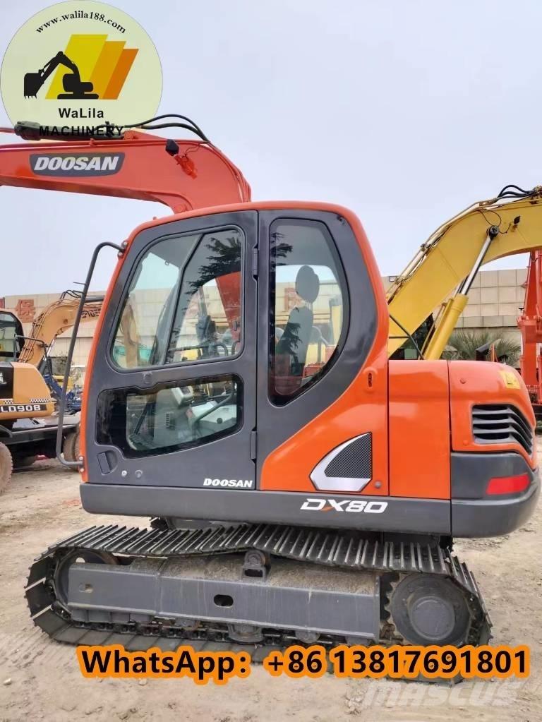 Doosan DX 80 R Mini pelle 7t-12t