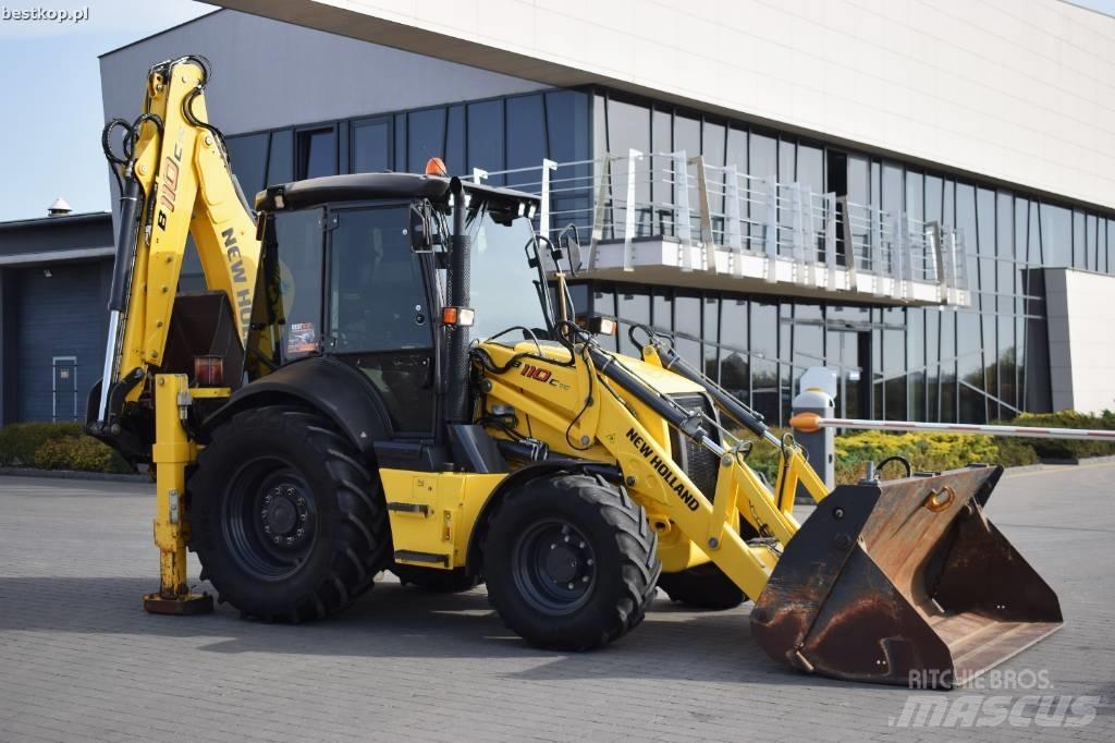 New Holland B 110 C Tractopelle