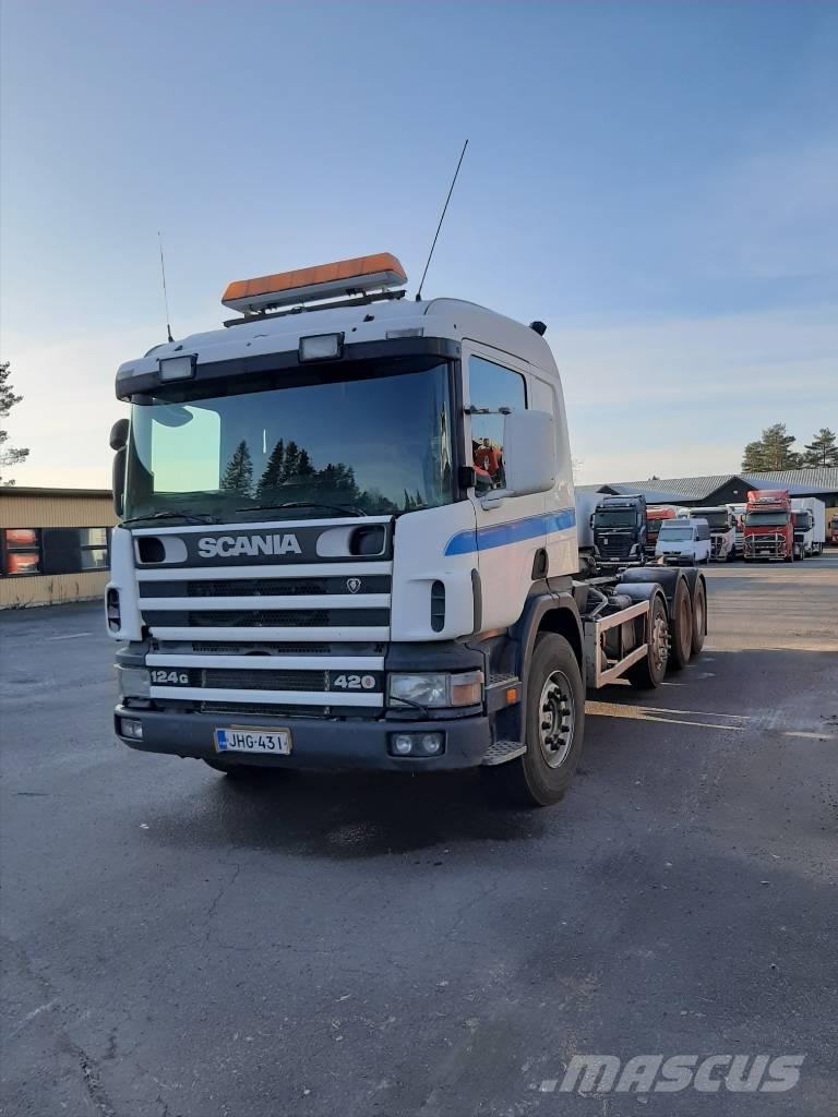 Scania P 124 Camion ampliroll