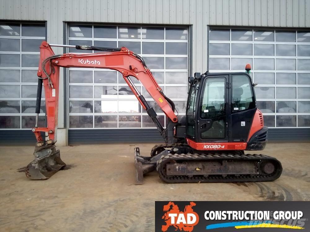 Kubota KX 080-4 Mini pelle 7t-12t