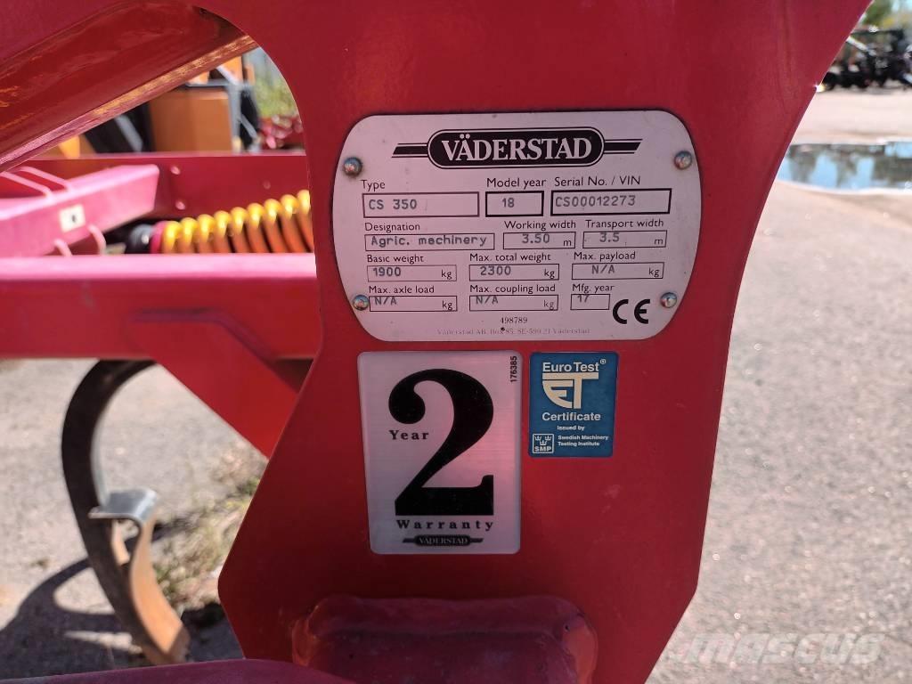 Väderstad Cultus350 Déchaumeur, cultivateur