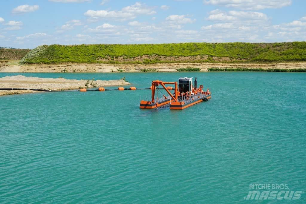 Bell Cutter Dredger Bateaux de travail, barges et pontons