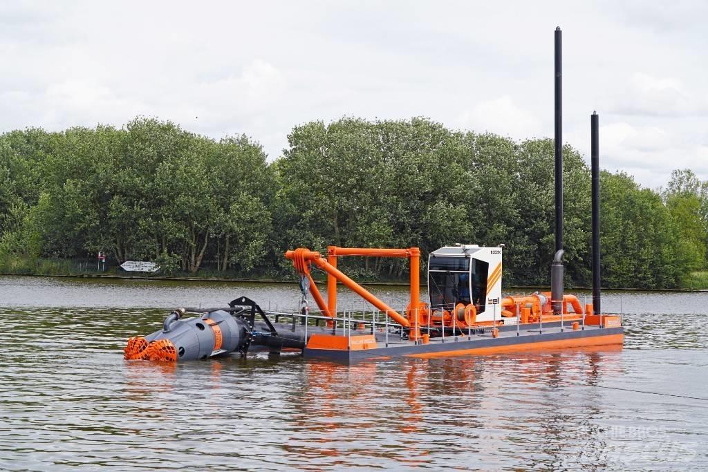 Bell Cutter Dredger Bateaux de travail, barges et pontons