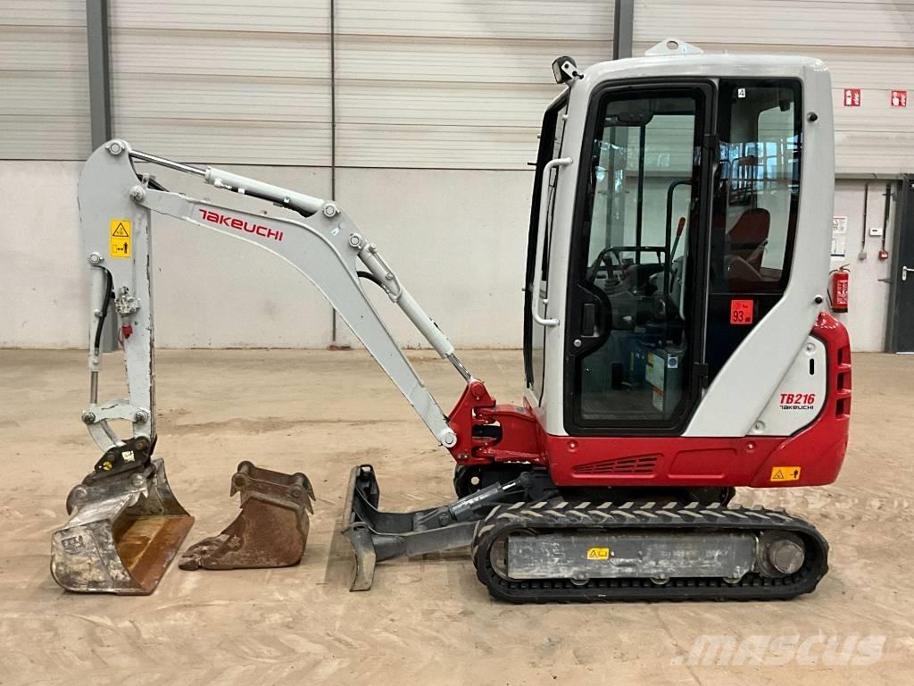 Takeuchi TB 216 Mini pelle < 7t