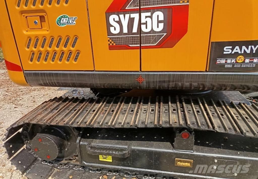 Sany SY 75 C Pelle sur chenilles